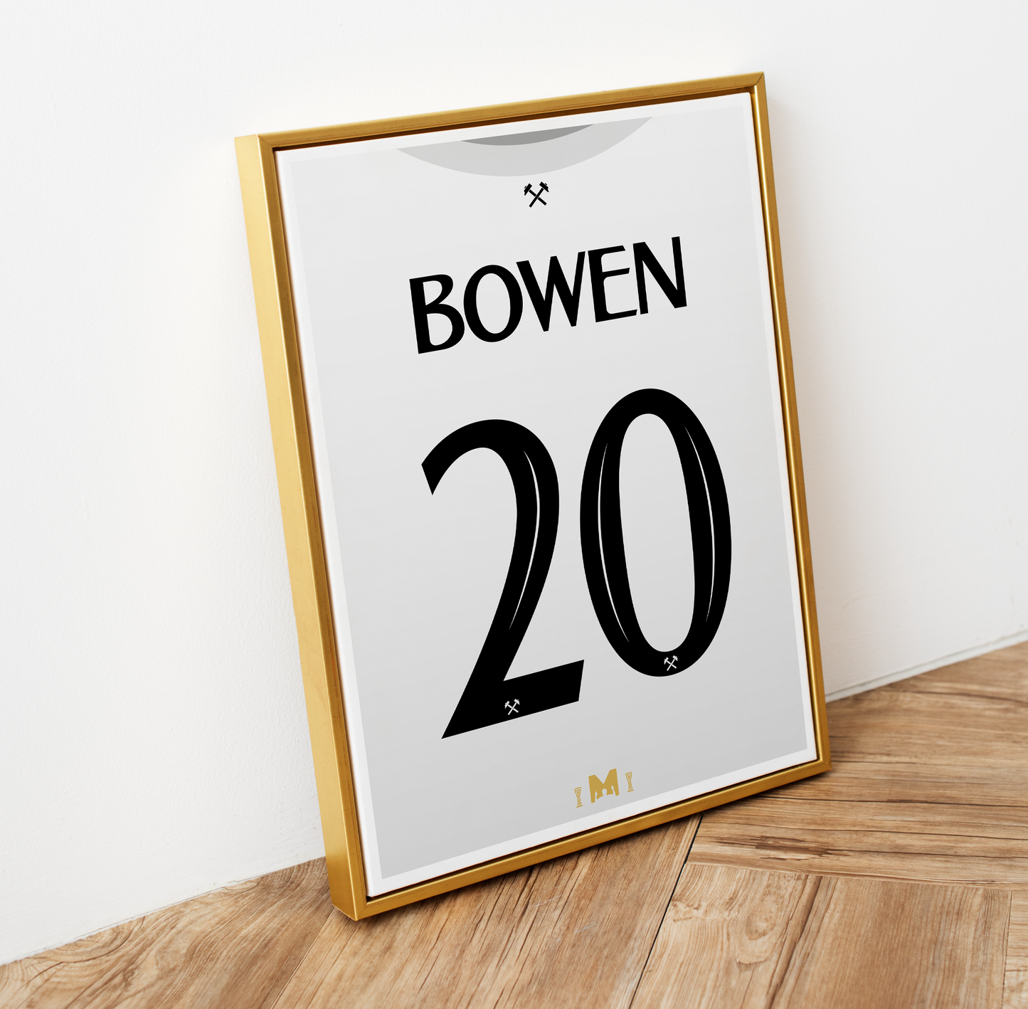 West Ham United Kit Print Bowen 2022/23 - Third Shirt - West Ham United