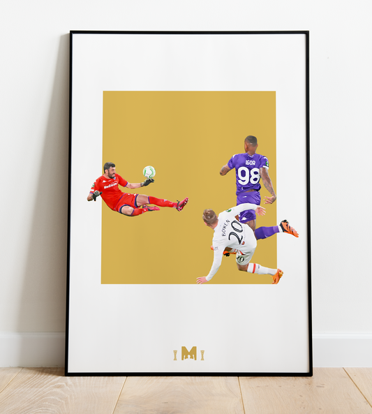 Jarrod Bowen Print - The Golden Touch - West Ham United