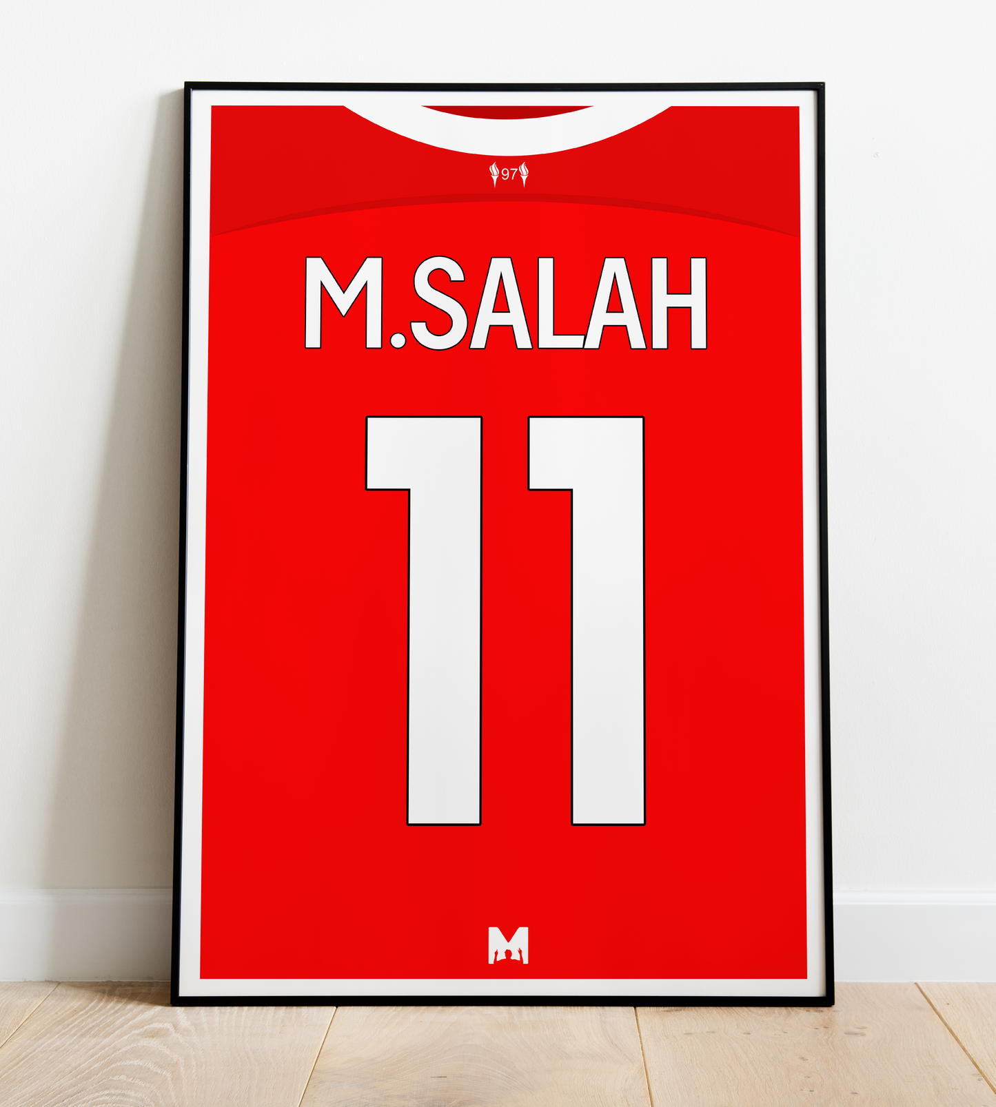 Liverpool Kit Print Salah 2023/24 - Home Shirt - Liverpool