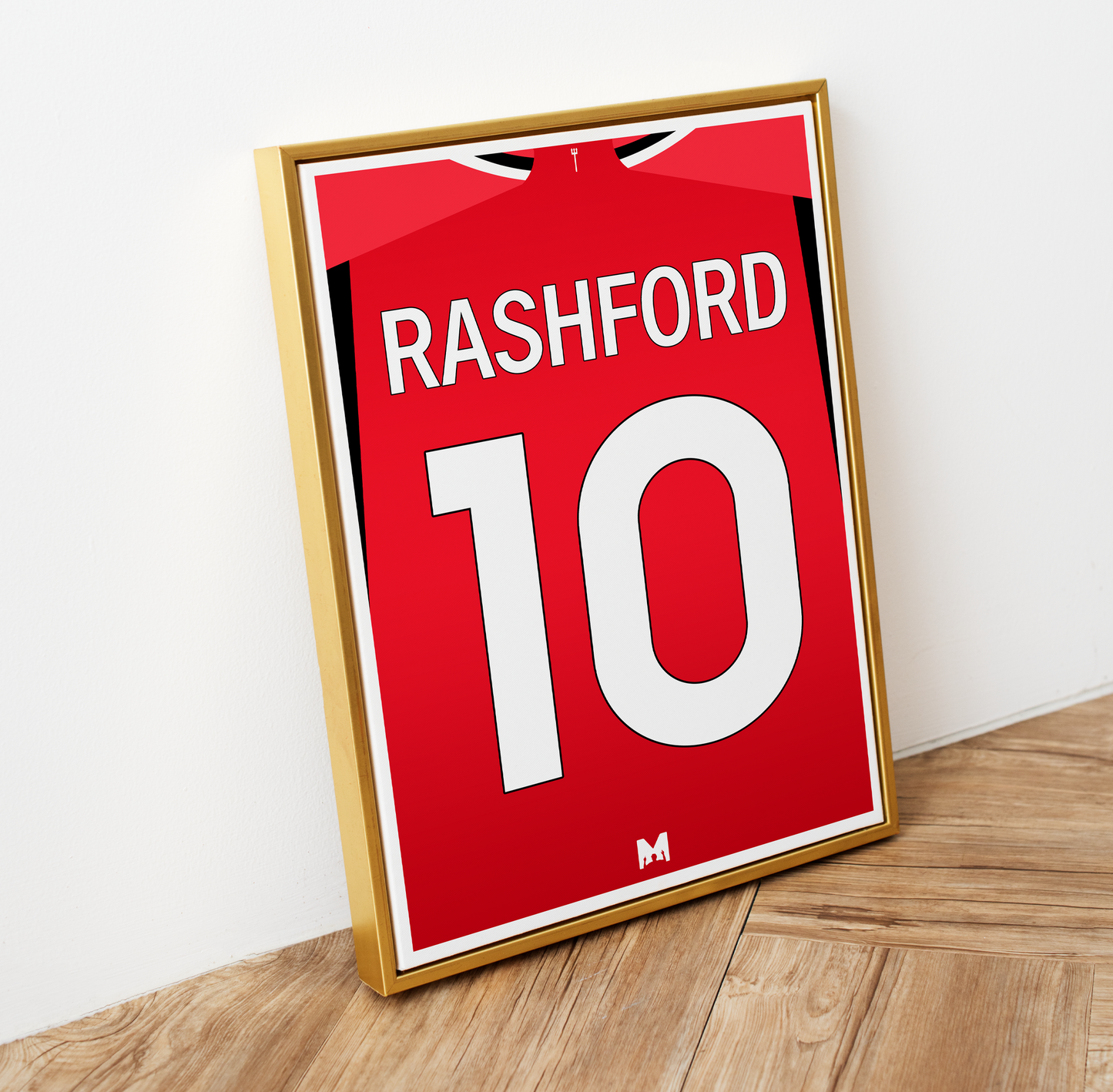 Man Utd Kit Print Rashford 2023/24 - Home Shirt - Manchester United