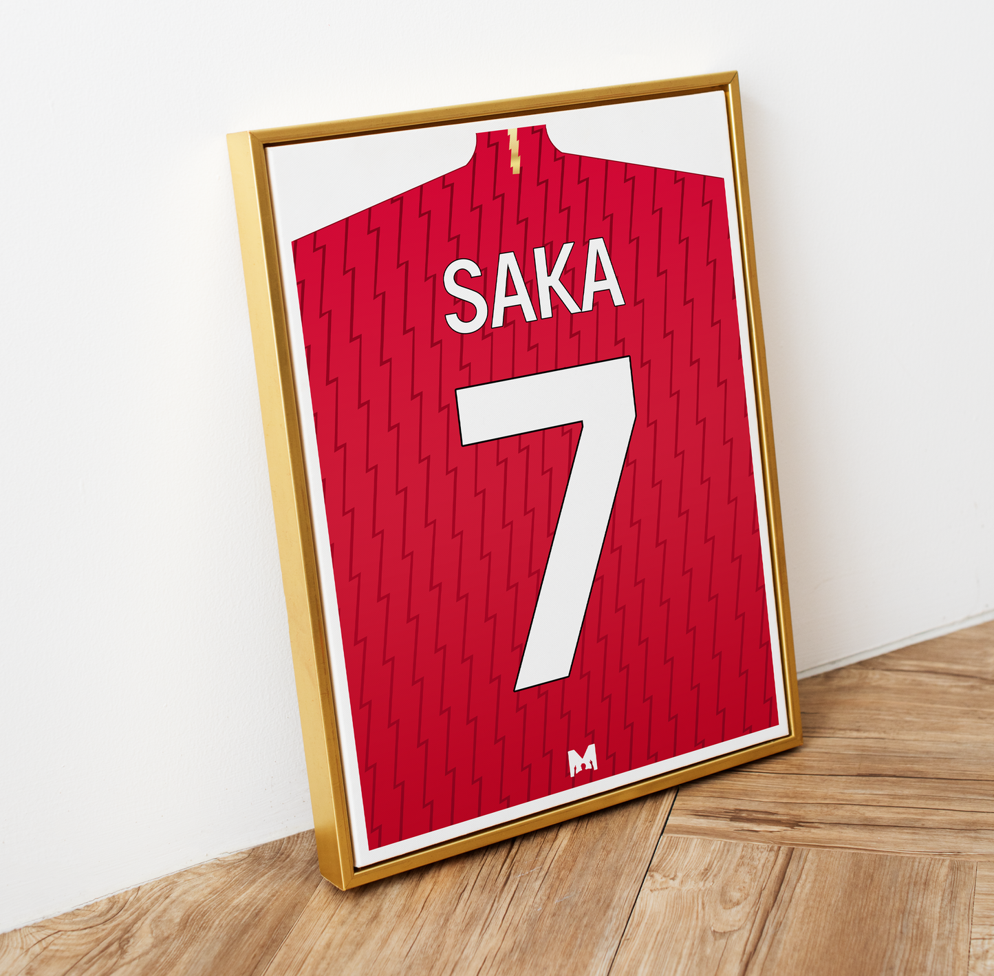 Arsenal Kit Print Saka 2023/24 - Home Shirt - Arsenal
