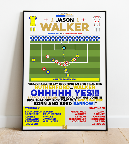 Jason Walker Goal vs Stevenage Borough - FA Trophy Final 2010 - Barrow AFC