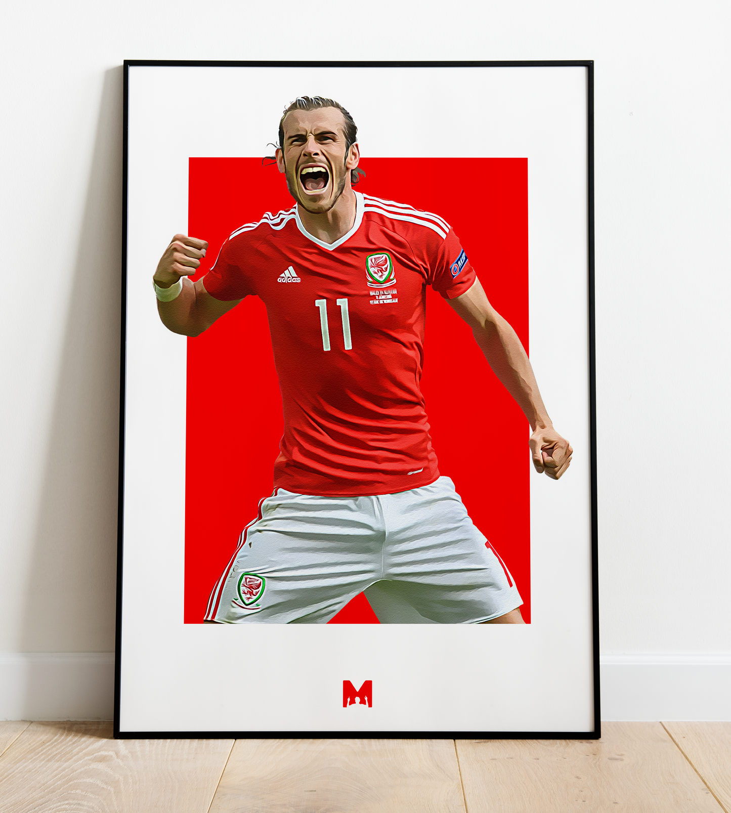 Gareth Bale Print - Man Of The People - Wales