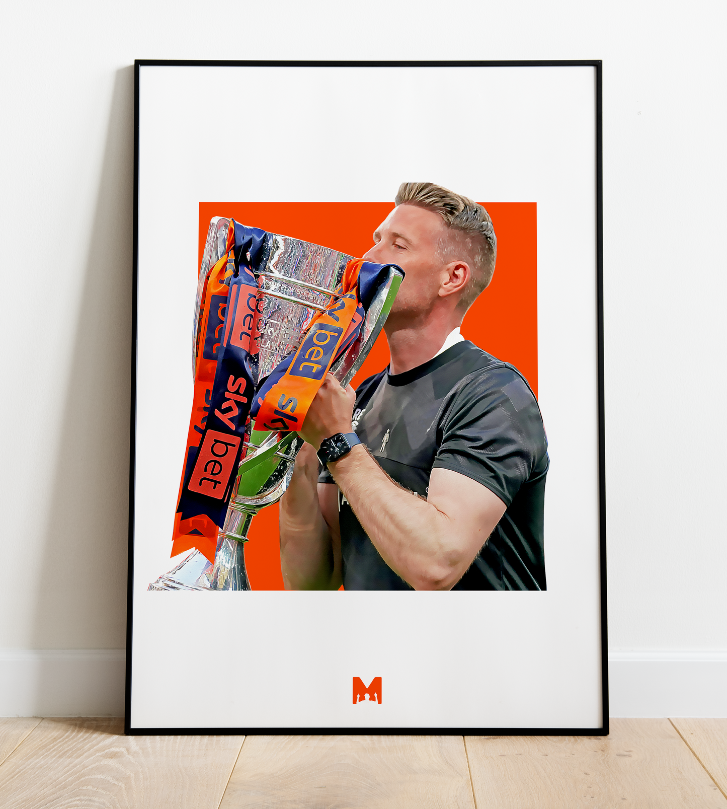 Rob Edwards Print - Cult Hero - Luton Town