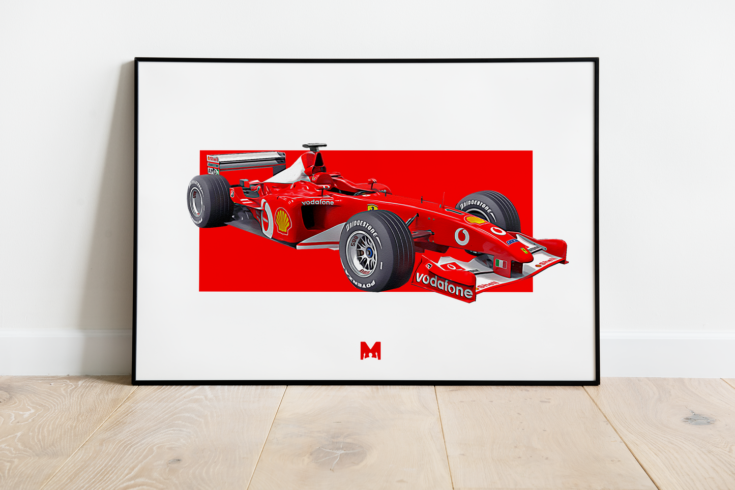 Ferrari F2001b Print - Greatness - Ferrari