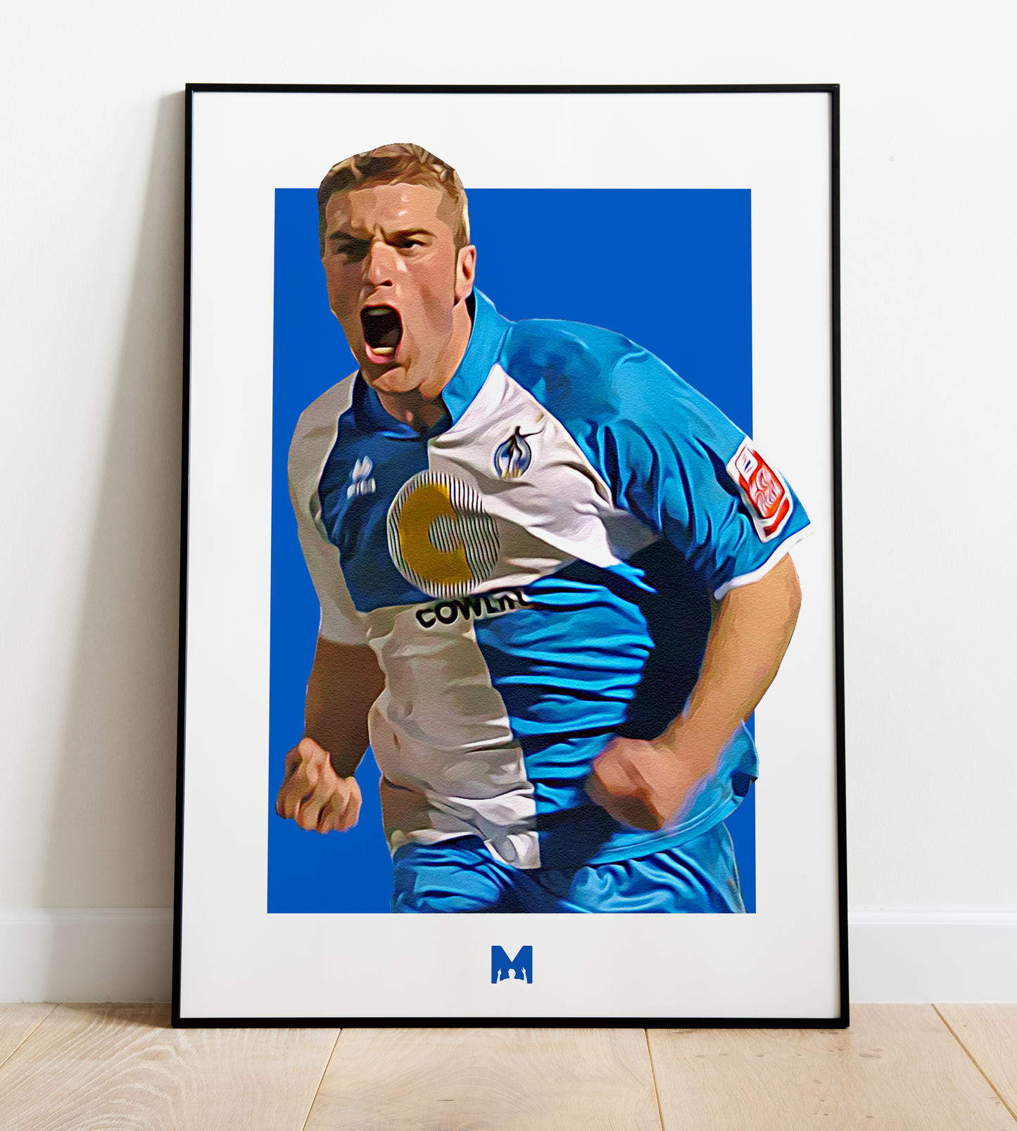 Rickie Lambert Art - Gas Hero - Bristol Rovers