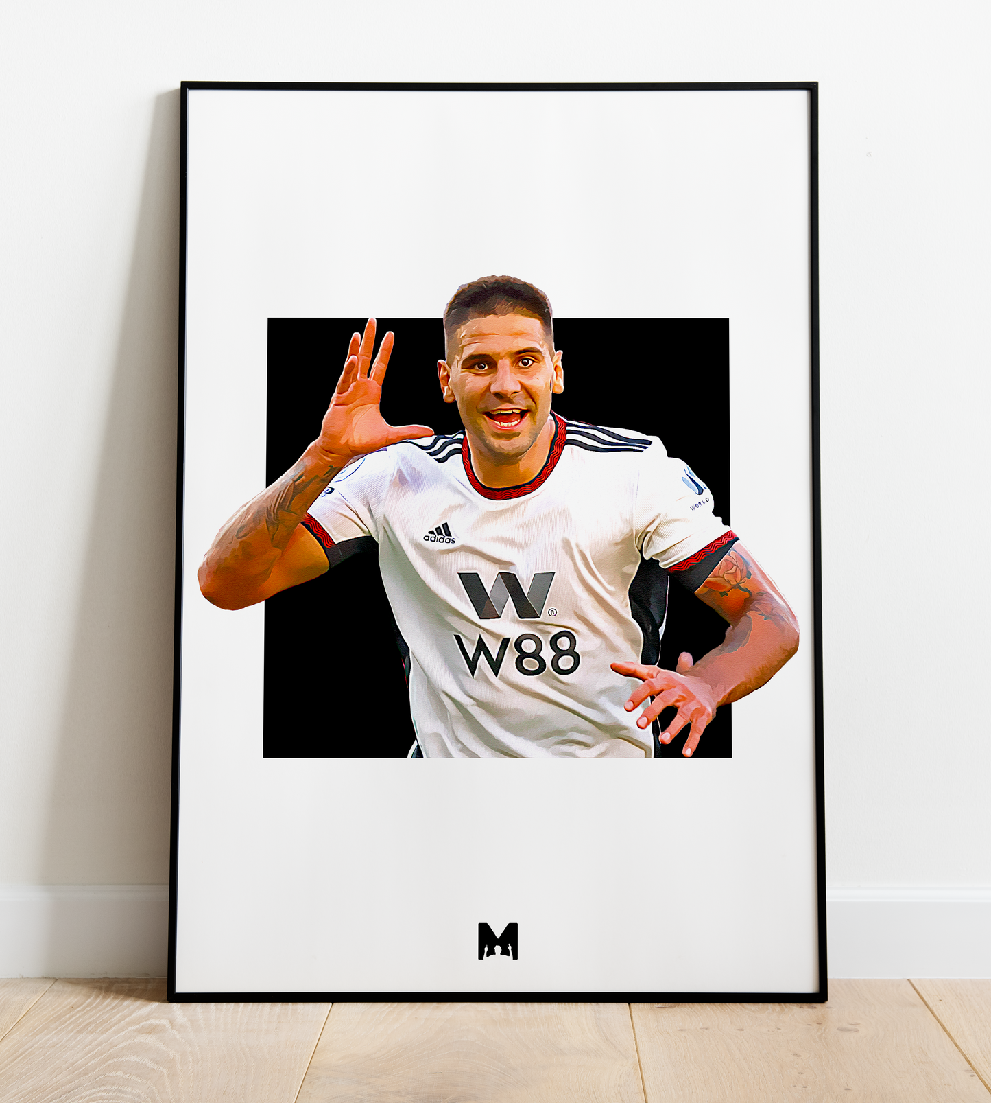 Aleksandar Mitrović Print - Gunman - Fulham