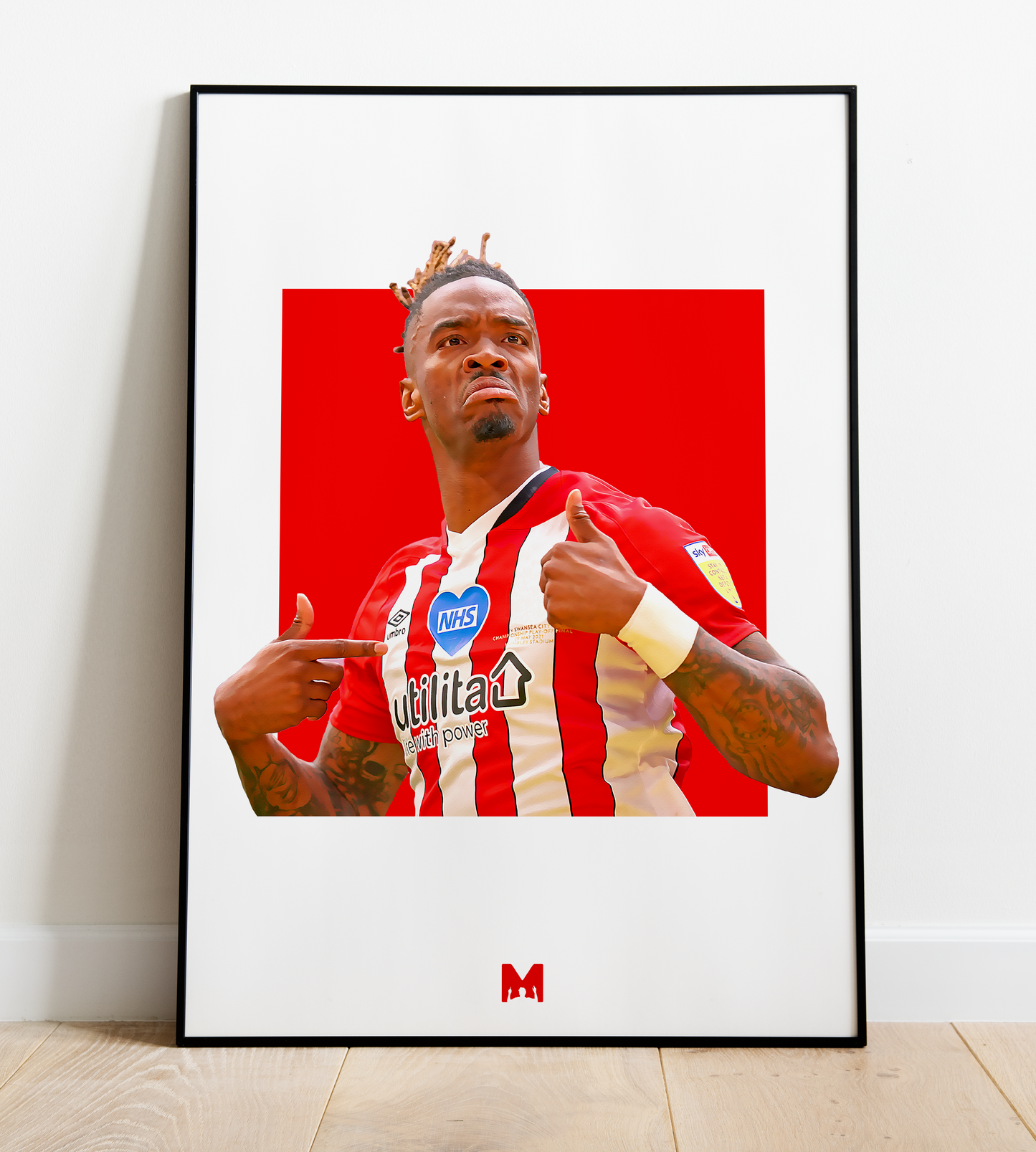 Ivan Toney Print - The Promised Land - Brentford