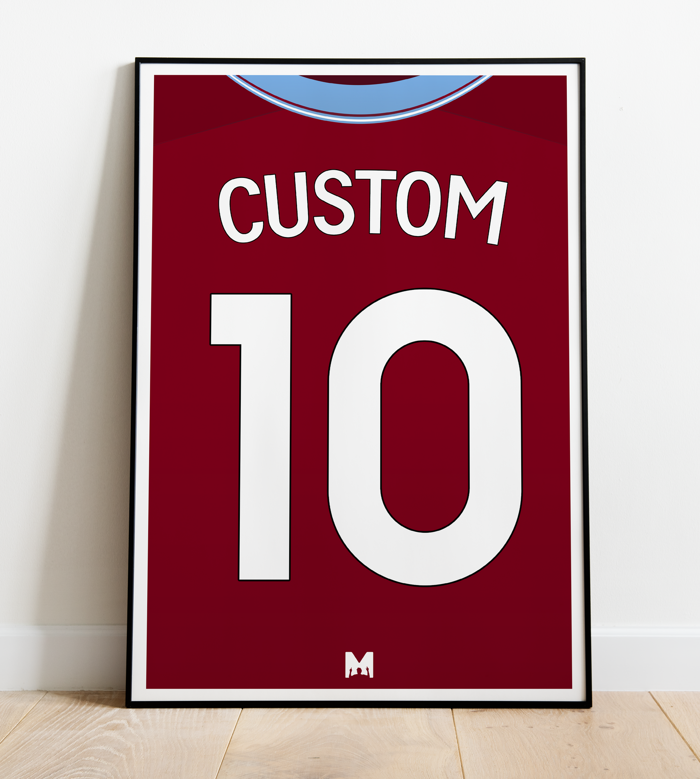 Design Your Own CUSTOM Burnley Kit Print 2023/24 - Home Shirt - Burnley