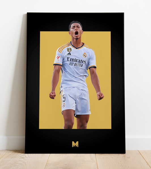 Jude Bellingham Print (Blackout) - Clasico Hero - Real Madrid