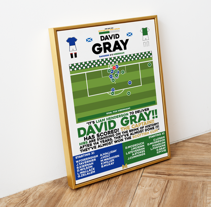David Gray vs Rangers Goal - Scottish Cup Final 2015/16 - Hibernian