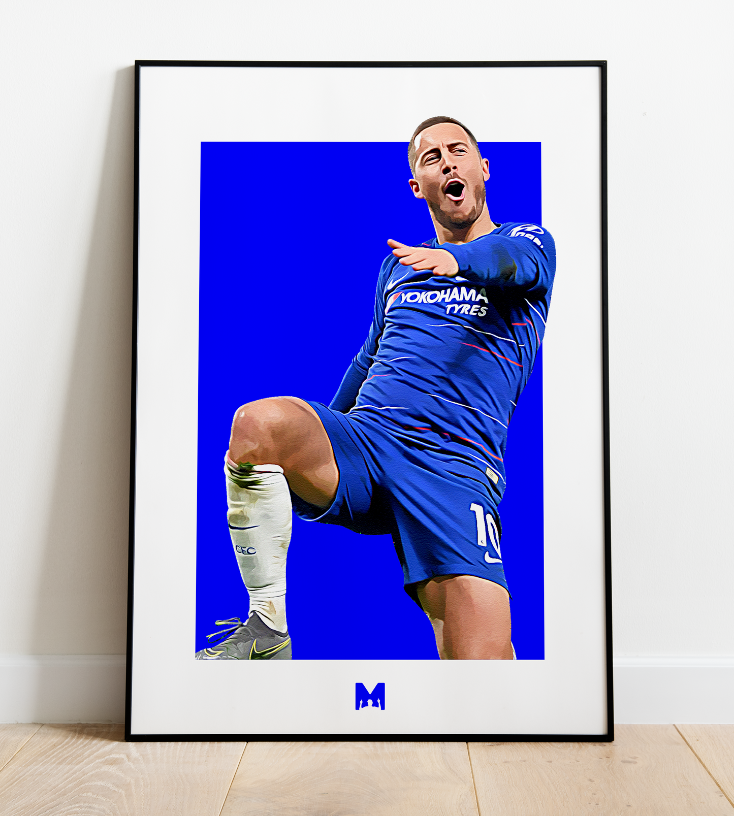 Eden Hazard Print - Belgian Wizard - Chelsea