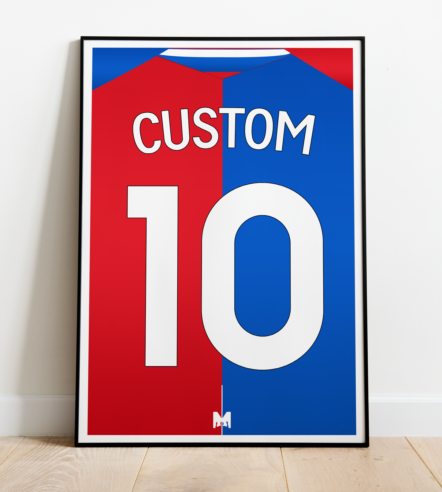 Design Your Own CUSTOM Crystal Palace Kit Print 2023/24 - Home Shirt ...