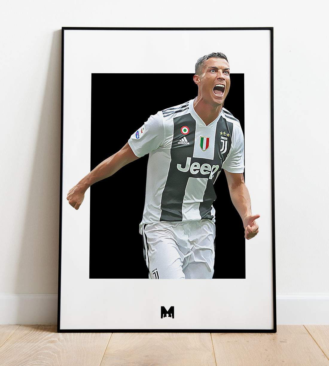 Cristiano Ronaldo Print - Revenge - Juventus – MezzalaDesigns