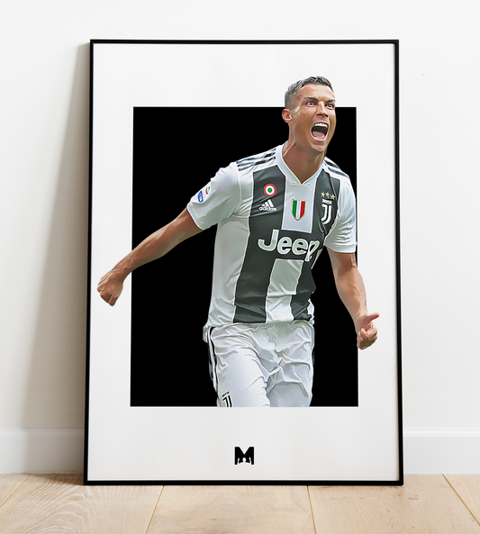 Cristiano Ronaldo Print - Revenge - Juventus