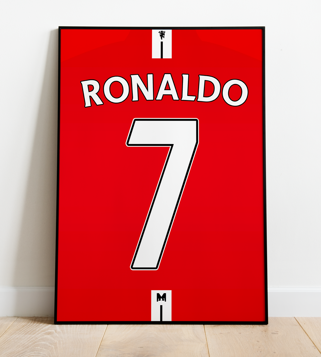 Cristiano Ronaldo Shirt Print - Manchester United – Mezzaladesigns