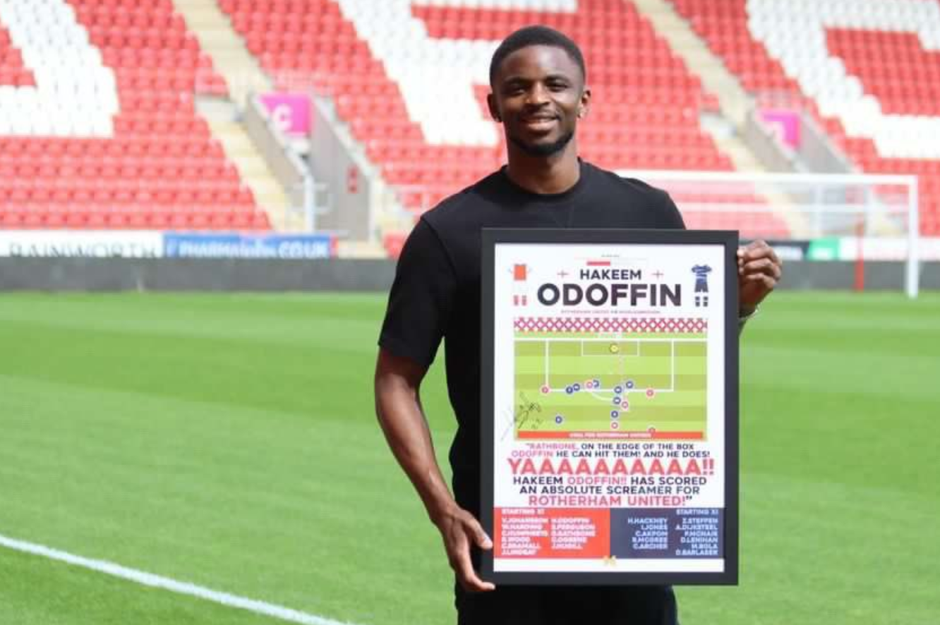 Hakeem Odoffin Goal vs Middlesbrough - EFL Championship 2022/23 - Rotherham United