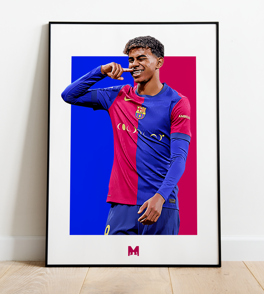 Lamine Yamal Print - Starboy - FC Barcelona