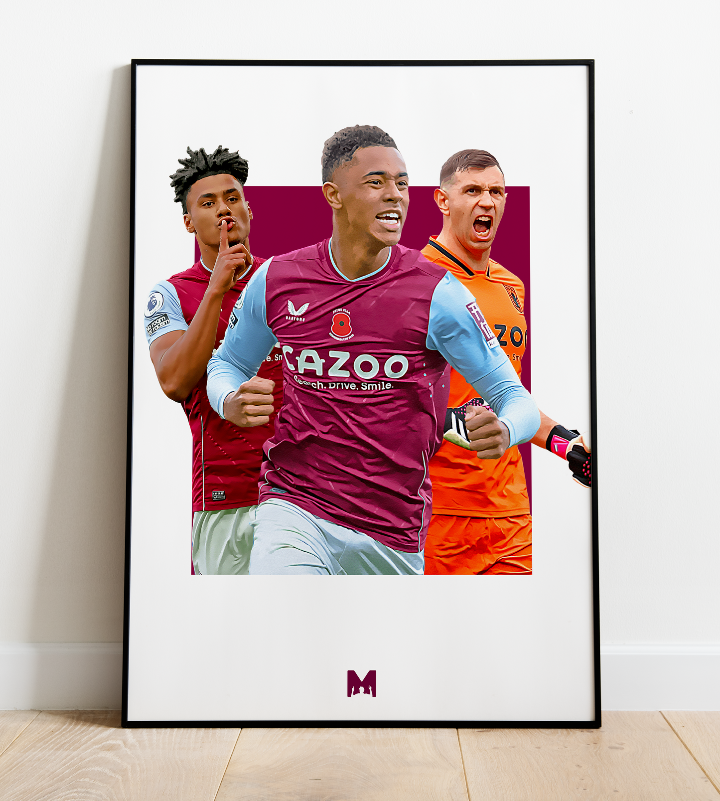 Aston Villa Squad Print - European Pedigree - Aston Villa