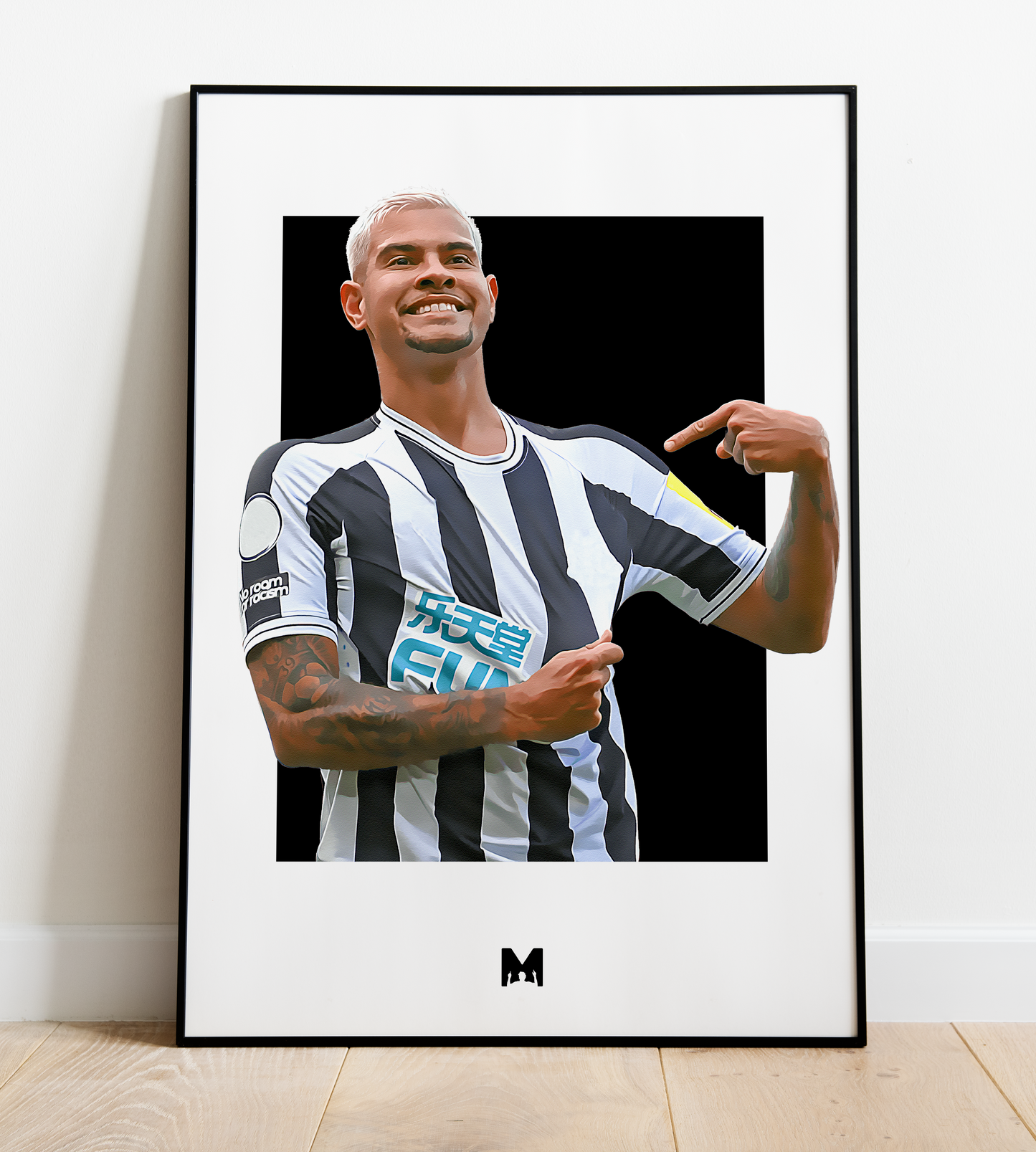 Bruno Guimarães Print - Adopted Geordie - Newcastle United