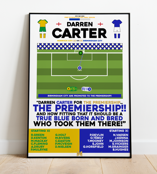 Darren Carter Goal vs Norwich City - 1st Division Play-Off Final 2002 - Birmingham City