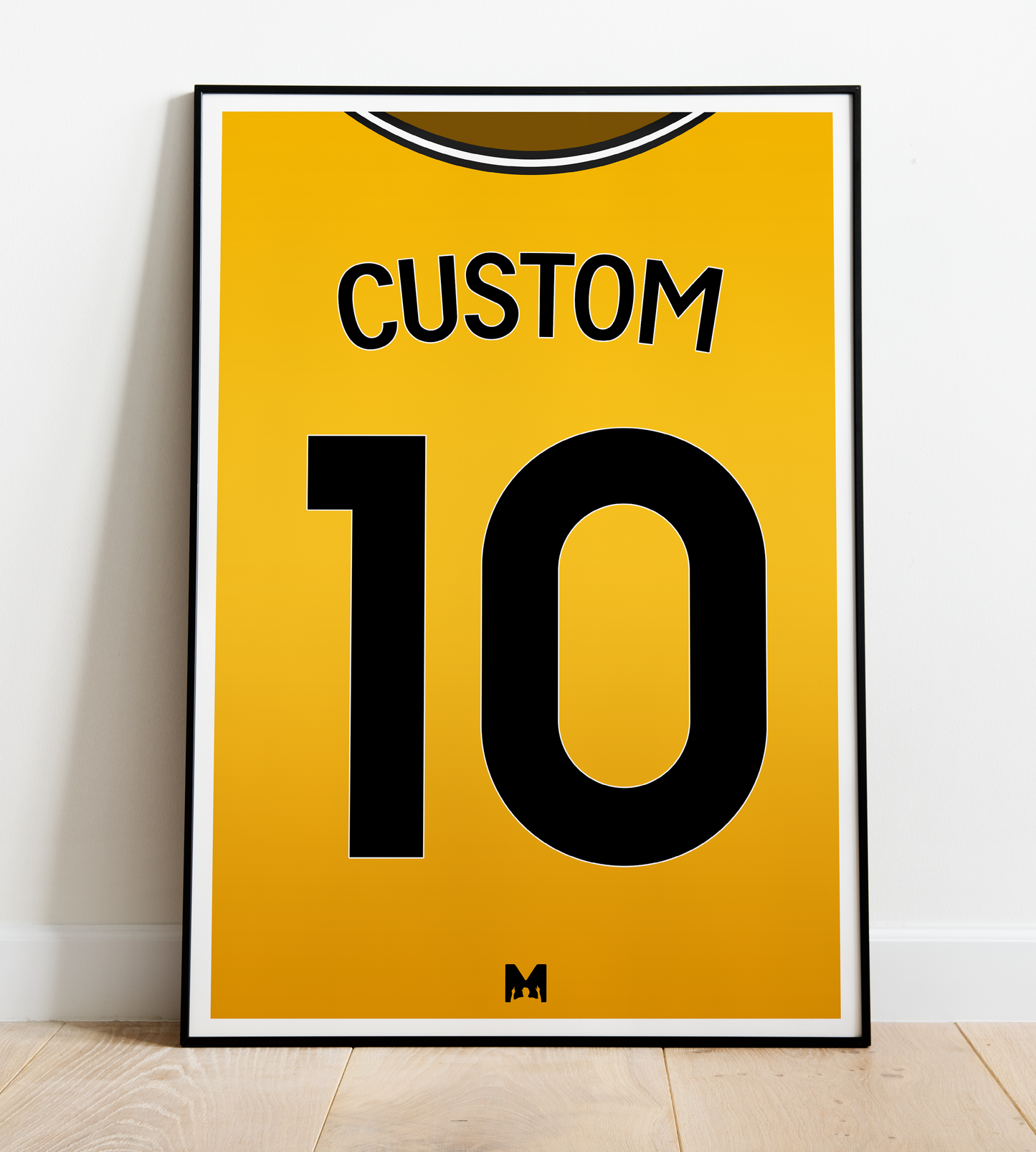 Design Your Own CUSTOM Wolves Kit Print 2023/24 - Home Shirt - Wolves