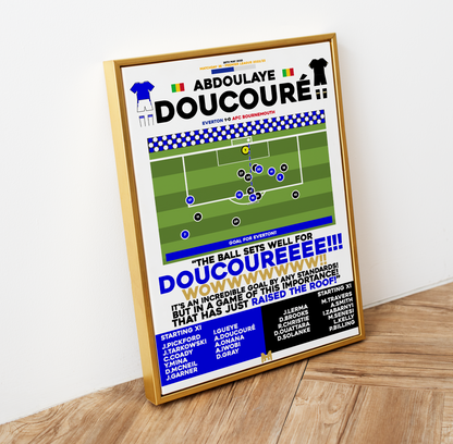 Abdoulaye Doucouré Goal vs AFC Bournemouth - Premier League 2022/23 - Everton