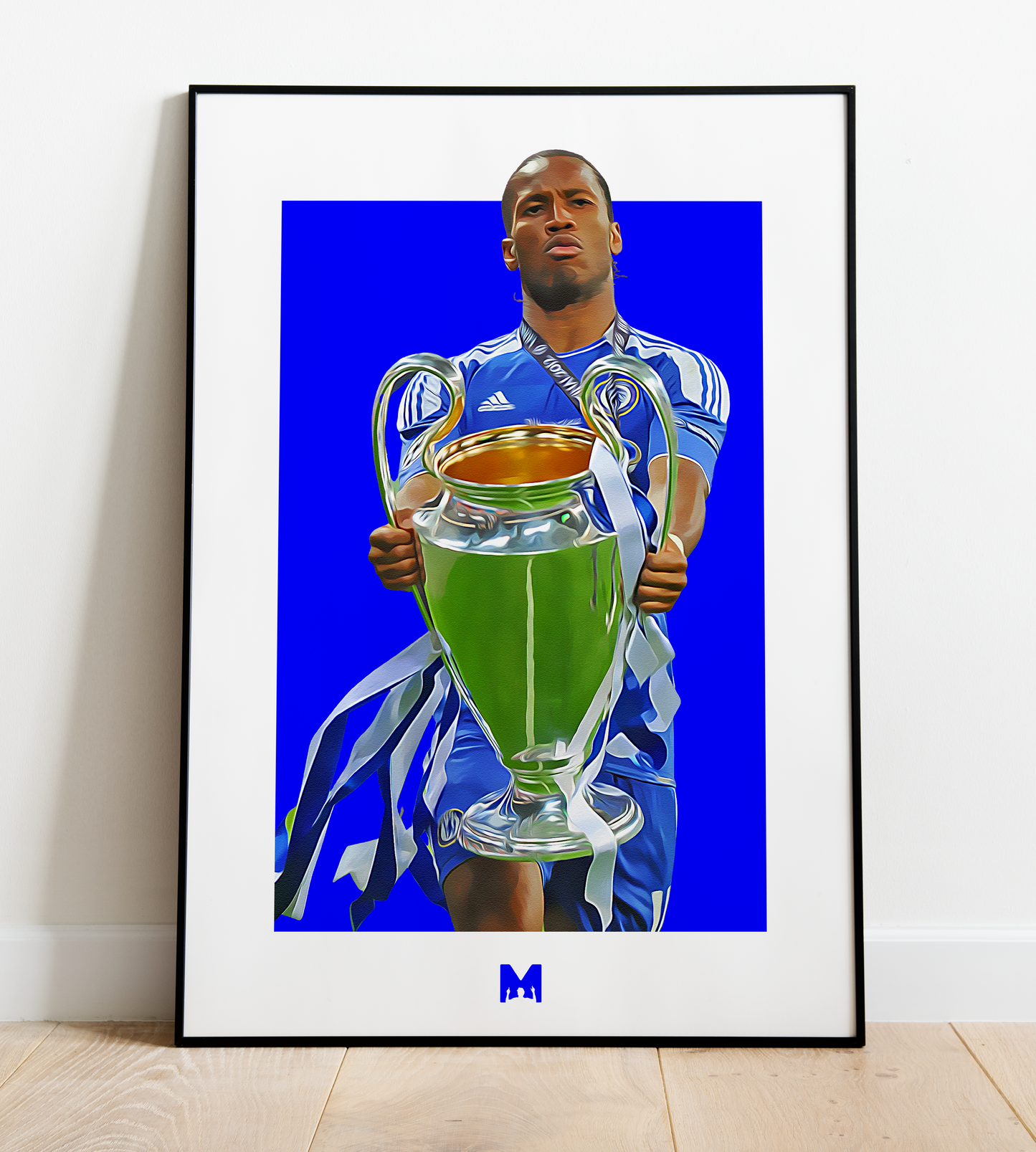 Didier Drogba Print - That Night In Munich - Chelsea