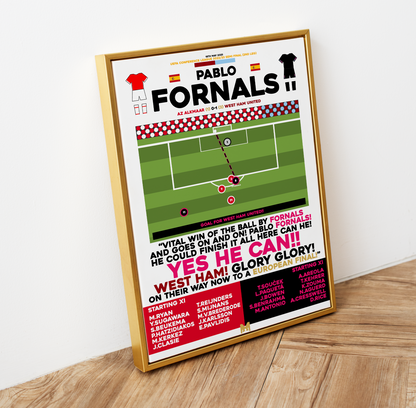 Pablo Fornals Goal vs AZ Alkmaar - UEFA Conference League 2022/23 - West Ham United