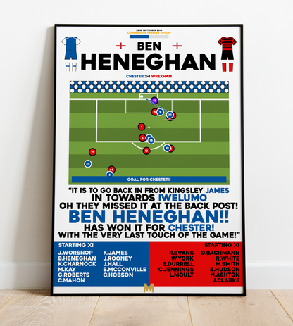 Ben Heneghan Goal vs Wrexham - Conference Premier 2014/15 - Chester FC