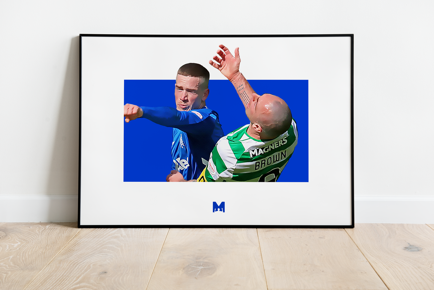 Ryan Kent Print - The Punch - Rangers