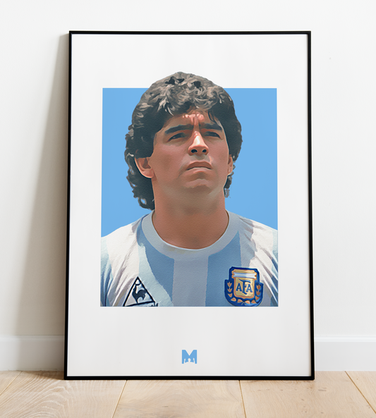 Diego Maradona Print - Diego - Argentina