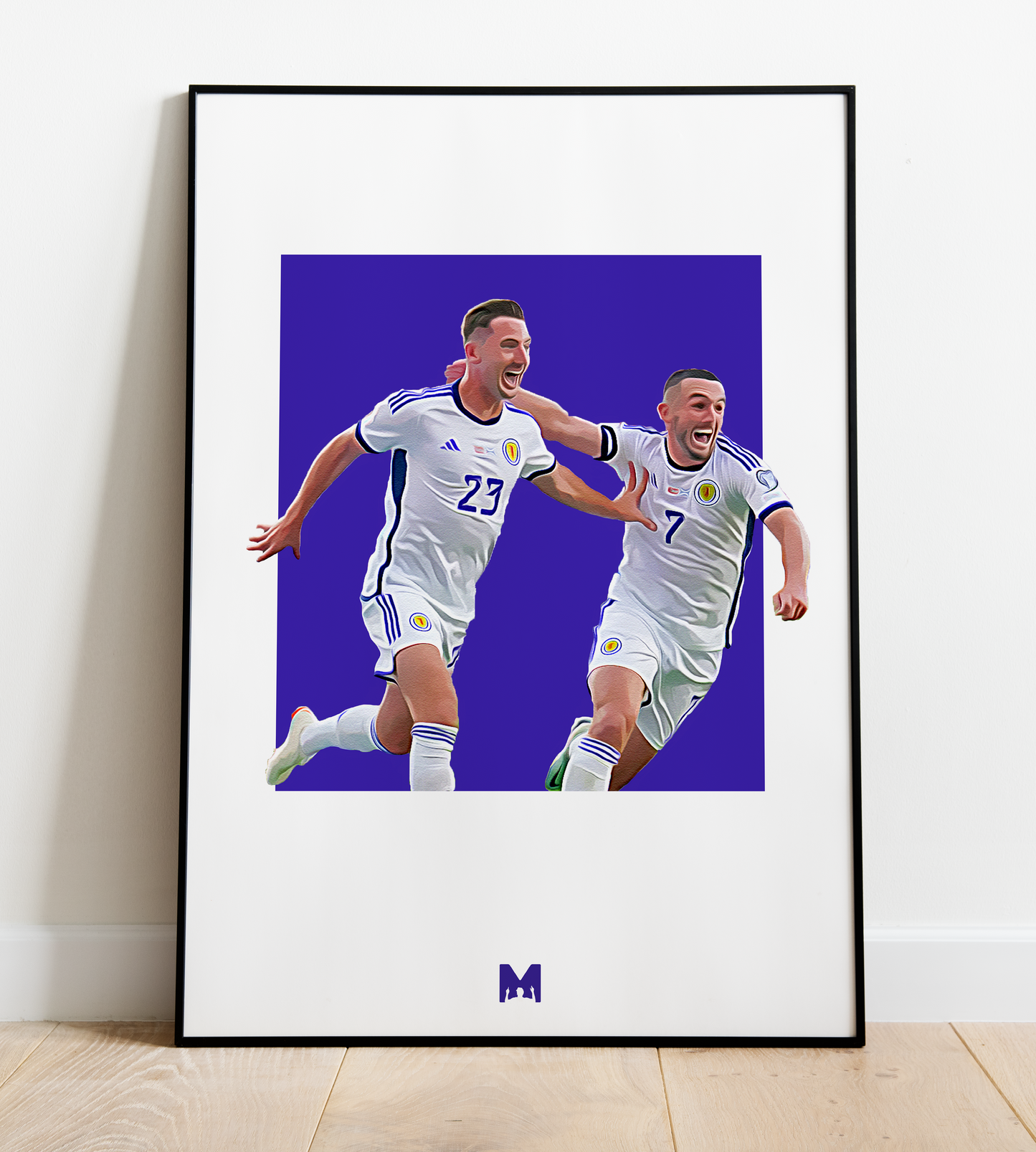 Kenny McLean Print - Hero In Oslo - Scotland