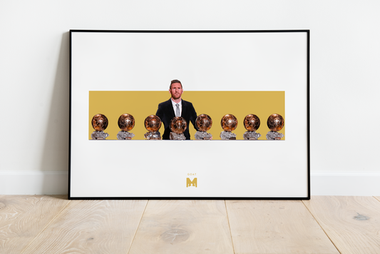 Lionel Messi Print - GOAT - Ballon D'or
