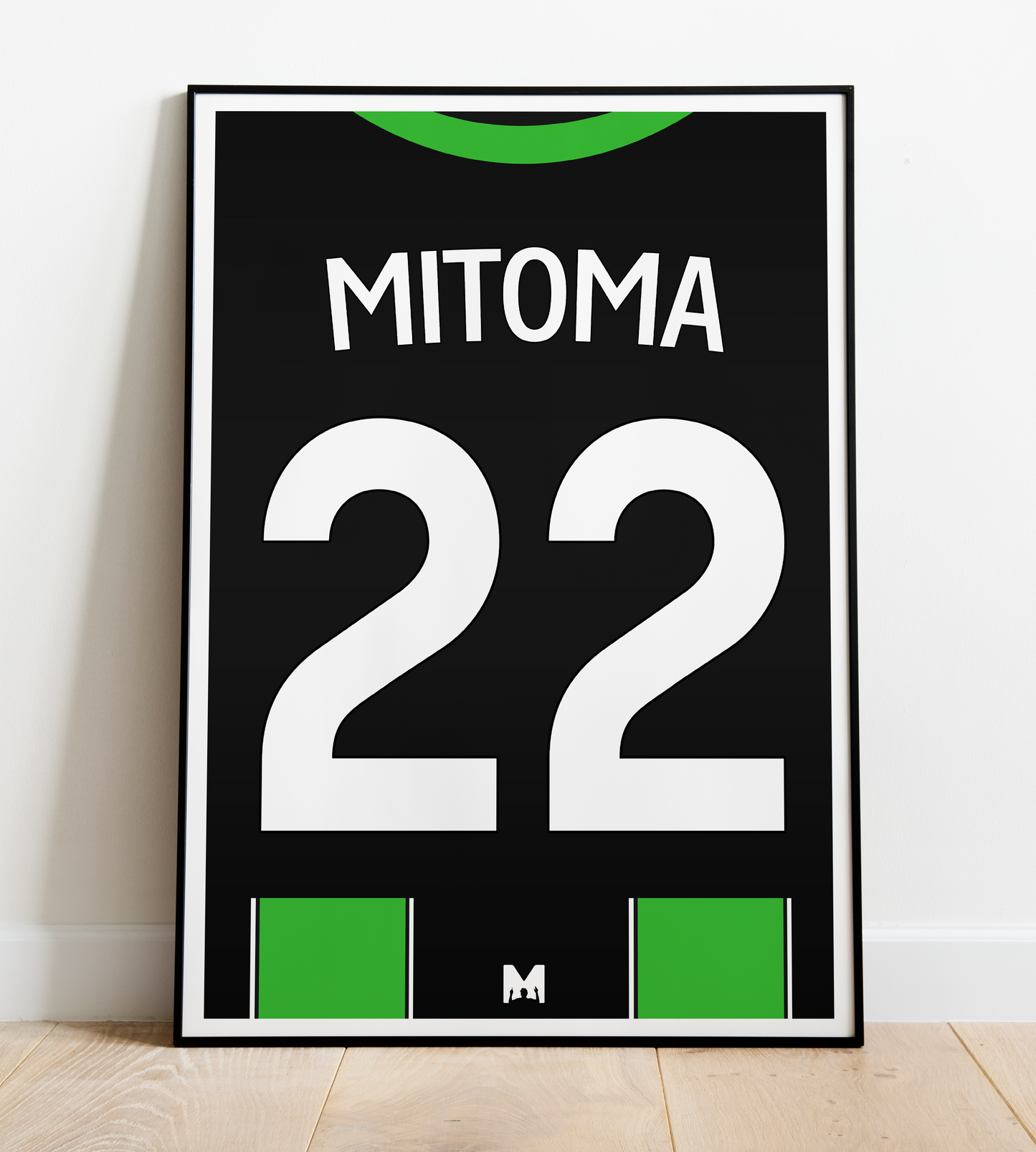 Brighton Kit Print Mitoma 2023/24 - Away Shirt - Brighton & Hove Albion