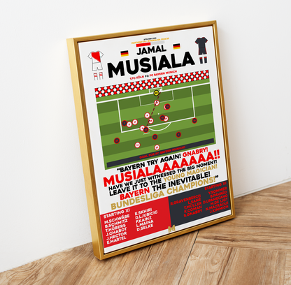 Jamal Musiala Goal vs 1. FC Köln - Bundesliga 2022/23 - FC Bayern Munich