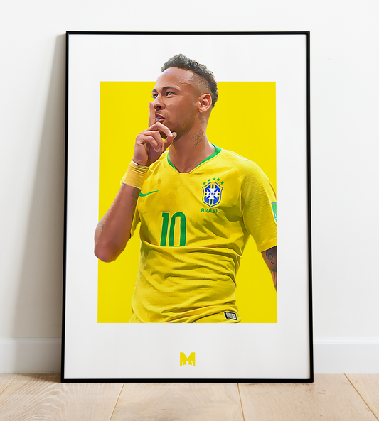 Neymar Jr Print - Superstar - Brasil