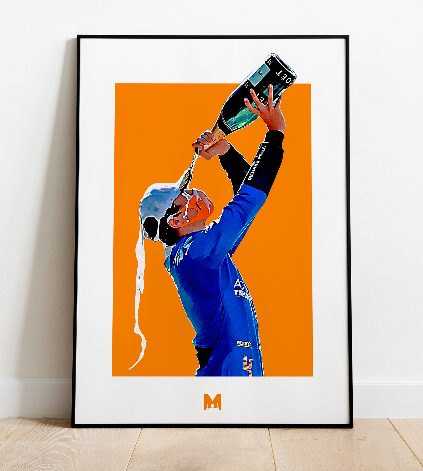 Lando Norris Print - The Start - McLaren