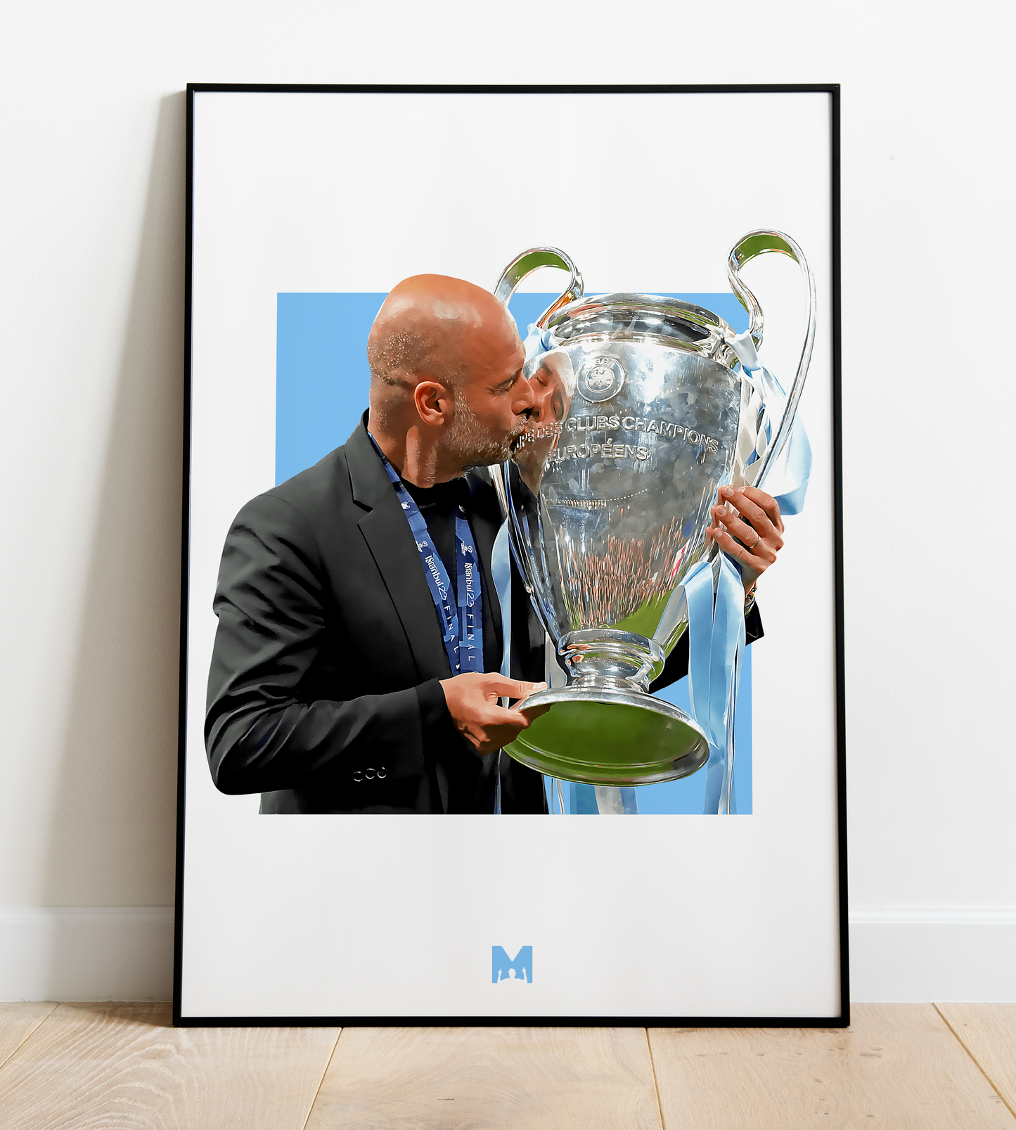 Pep Guardiola Print - The Masterplan - Manchester City