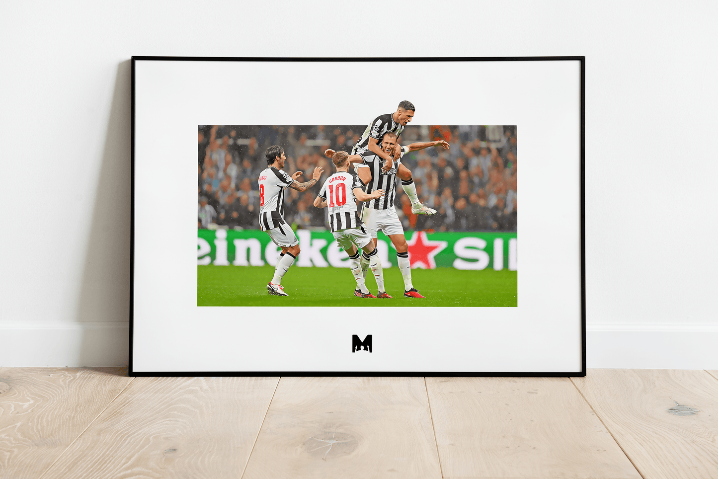 Dan Burn Squad Print - Champions League Dreams - Newcastle United