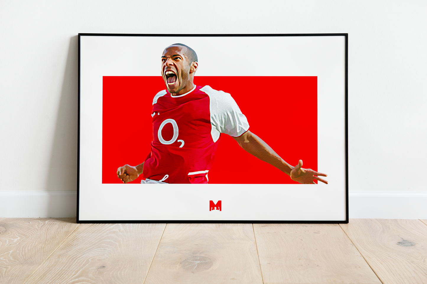 Thierry Henry Print - King Henry - Arsenal