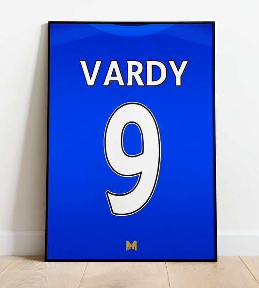 Jamie Vardy Shirt Print - Leicester City