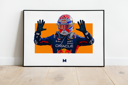 Max Verstappen Print - Record Breaker - Red Bull